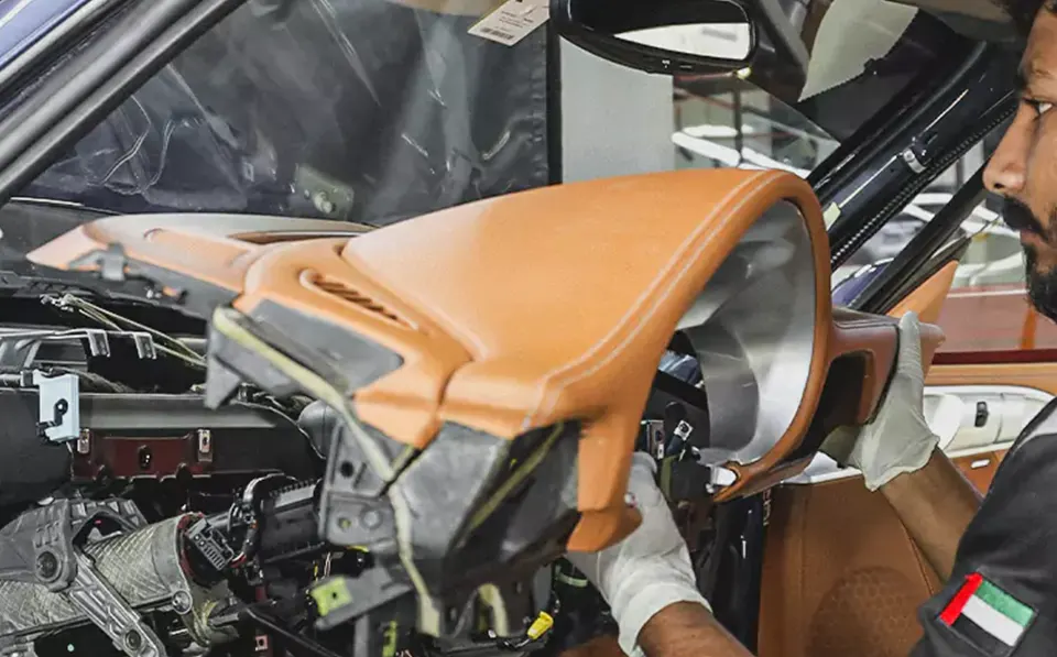 Dashboard Leather Repair Or Replacement